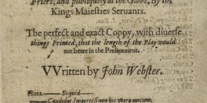 The Duchess of Malfi by John Webster