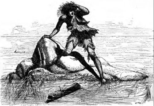 The Shadow Builder - Long, long he peers, till, wearied out
