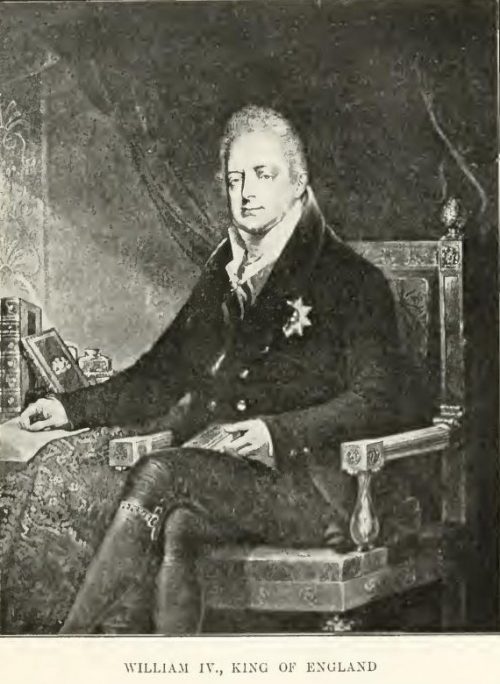 William IV. King of England After the painting by Sir Thomas Lawrence