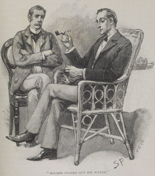 Sherlock Holmes The Greek Interpreter Sherlock Holmes pulled out his watch
