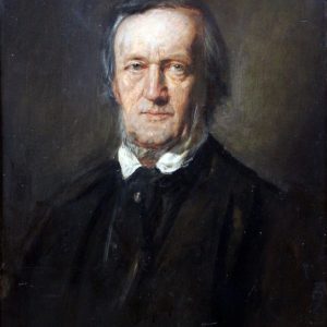 Richard Wagner Painting by Franz von Lenbach
