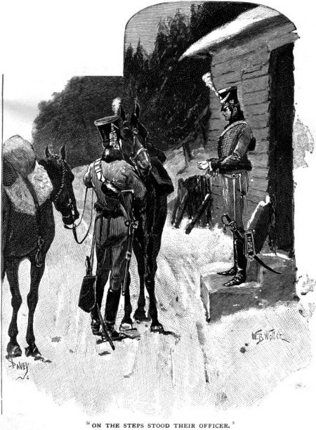 How The Brigadier Came To The Castle Of Gloom On the steps stood their officer