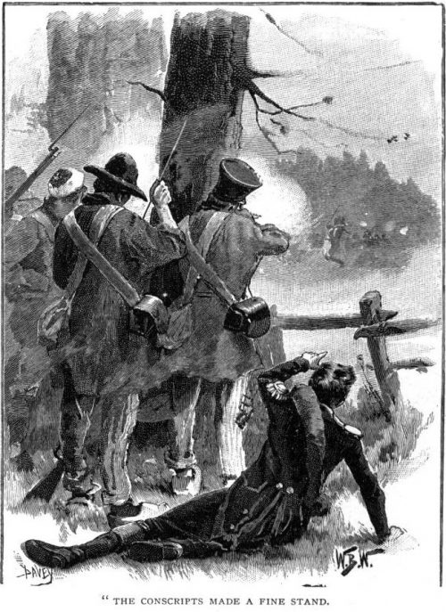 How The Brigadier Was Tempted By The Devil the conscripts made a fine stand