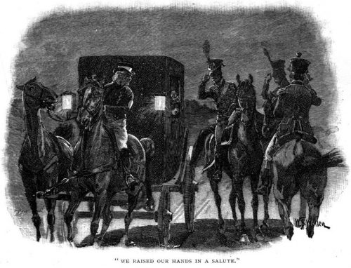 How The Brigadier Was Tempted By The Devil We raised our hands in a salute