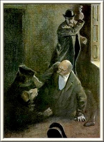 Sherlock Holmes The Empty House he seized Holmes by the throat