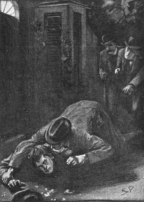 Sherlock Holmes The Six Napoleons With the bound of a tiger Holmes was on his back